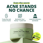 Green Tea Clay Mask + FREE Brush