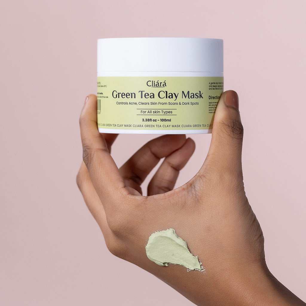 Green Tea Clay Mask + FREE Brush