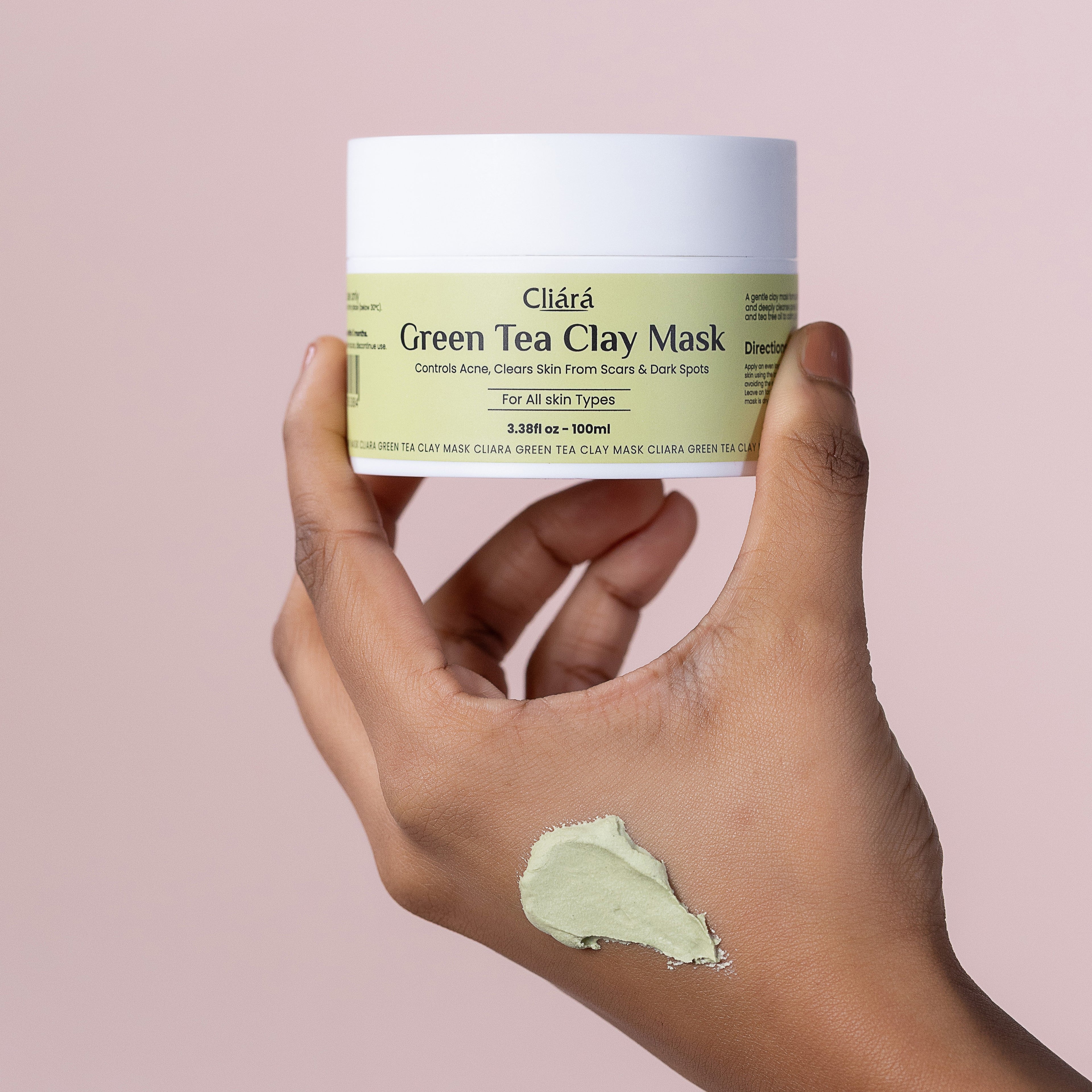 Green Tea Clay Mask + FREE Brush