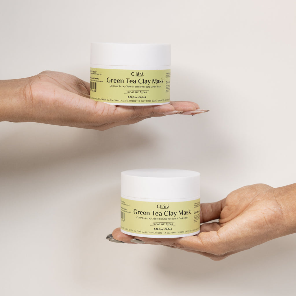 Green Tea Clay Mask + FREE Brush